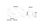 Задній ліхтар ASPÖCK Multipoint III, 7 функцій, лівий