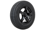 Посилене колесо причепа KENDA TIRE 185/80 R14C 104/102N ALUMINUM RIM STARCO чорний 5.5Jx14"H2 5x112 ET:30