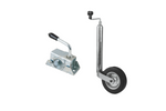 Опорне колесо з затискачем KNOTT TK48+LB48 150 кг 48 мм 480-700 мм