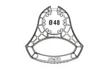 Маневрена ручка AL-KO 1931978 для опорного колеса 48 мм