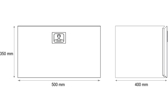 Ящик для інструментів DAKEN 8Z3110 Z31 500x350x400мм 63л