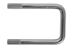 Квадратний затискач DROMET типу C, затискач M12 62×117 мм