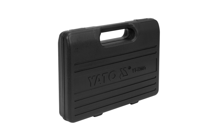 Манометр тиску оливи YATO YT-73031, комплект з 12 предметів.